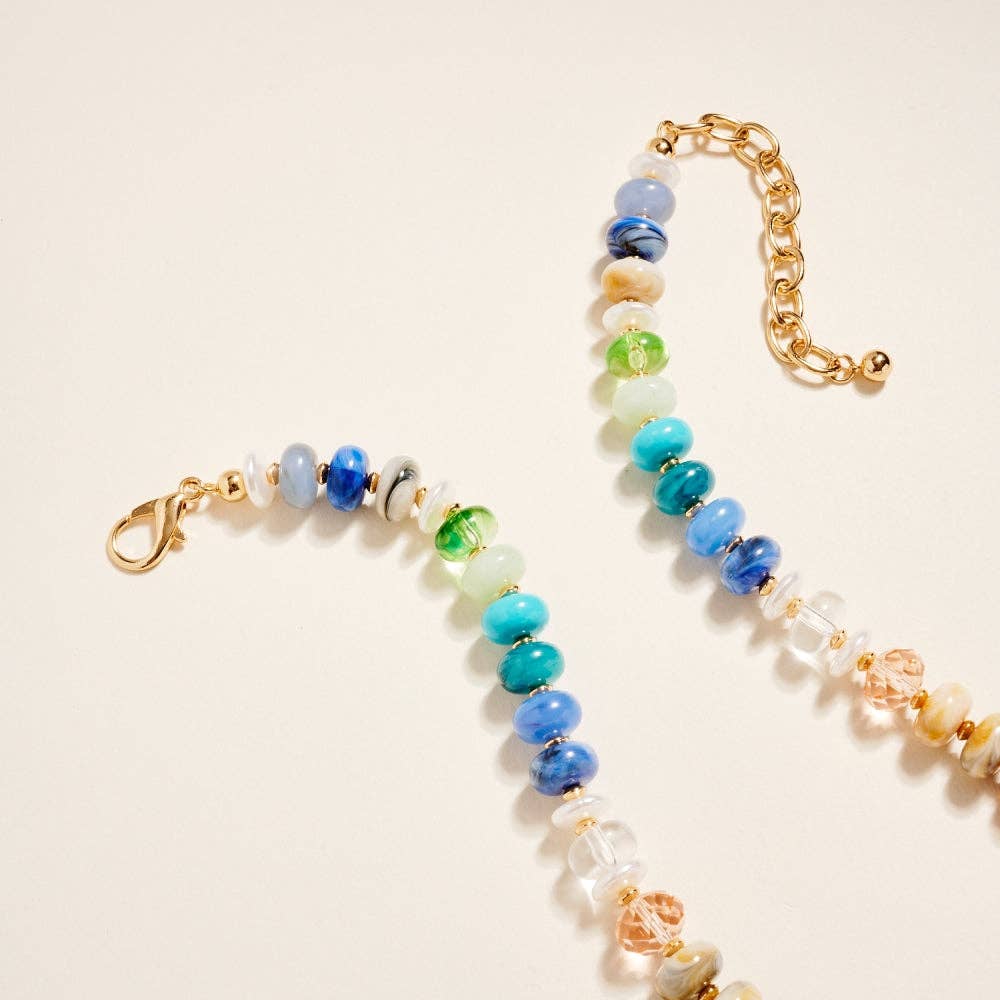 rainbow love necklace