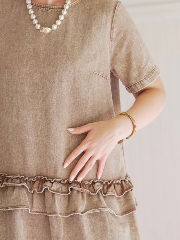 maple t-shirt dress