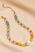 prism beaded necklace